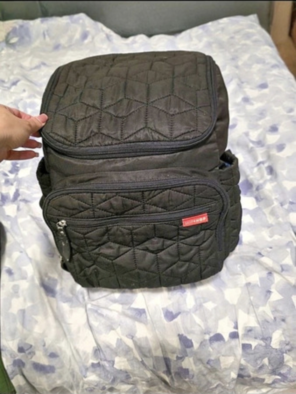 Skip Hop Forma Backpack Black Baby Backpack